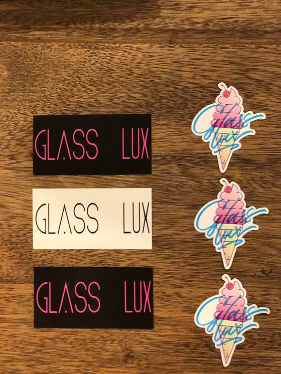 Image of Glass Lux Sticker Pack