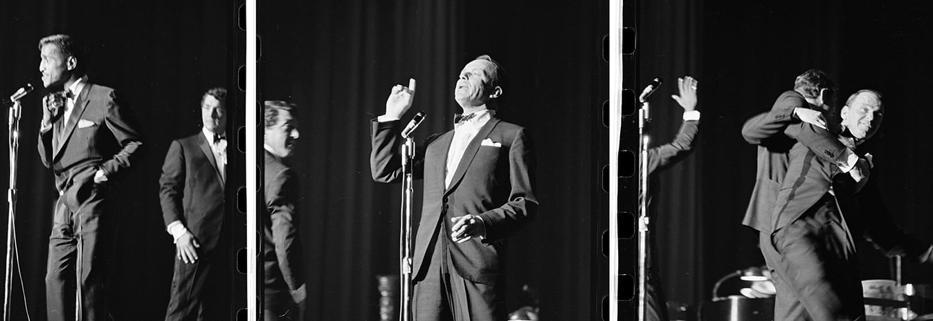 Image of The Rat Pack In Thier Prime and In Their Element