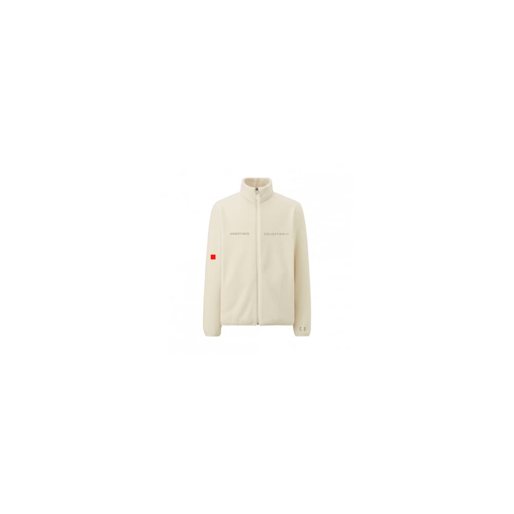 Image of C3 FLEECE JACKET - OFF WHITE