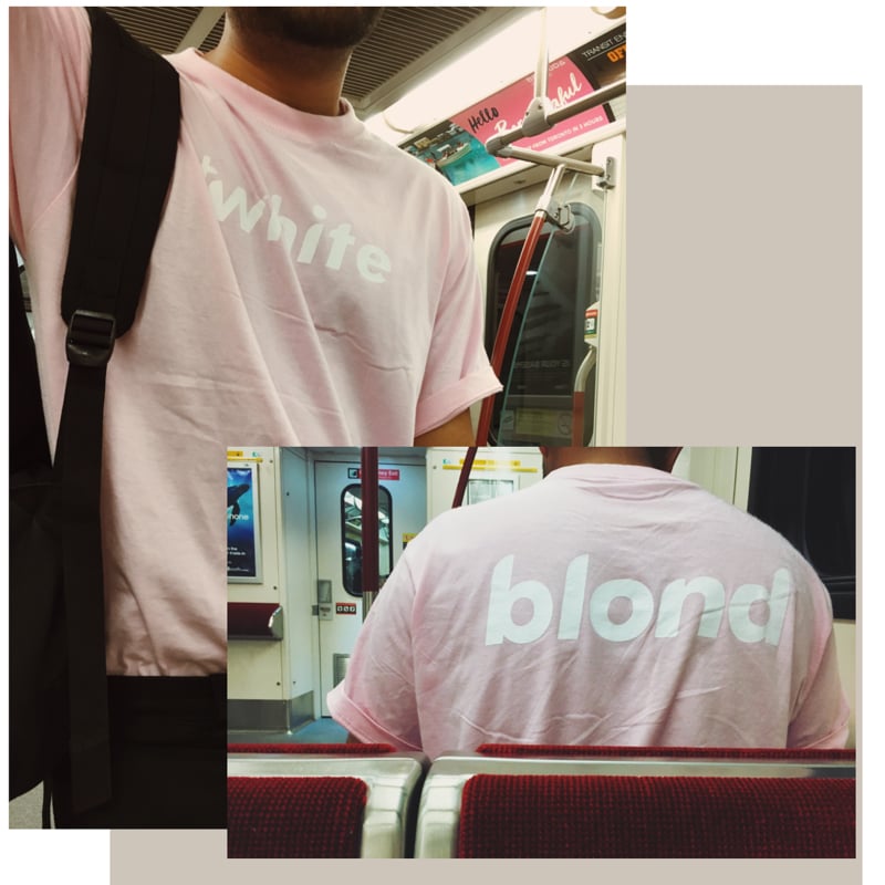 Image of The Pink+White Tee