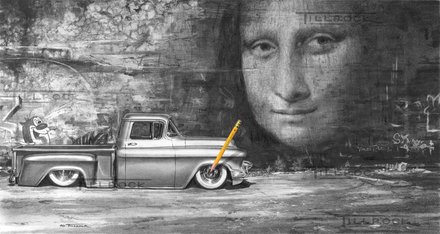 Image of "Mia Mona" Signed and Numbered 20x30 Giclee' Print
