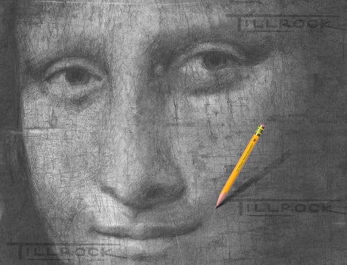 Image of "Mia Mona" 11x17 print