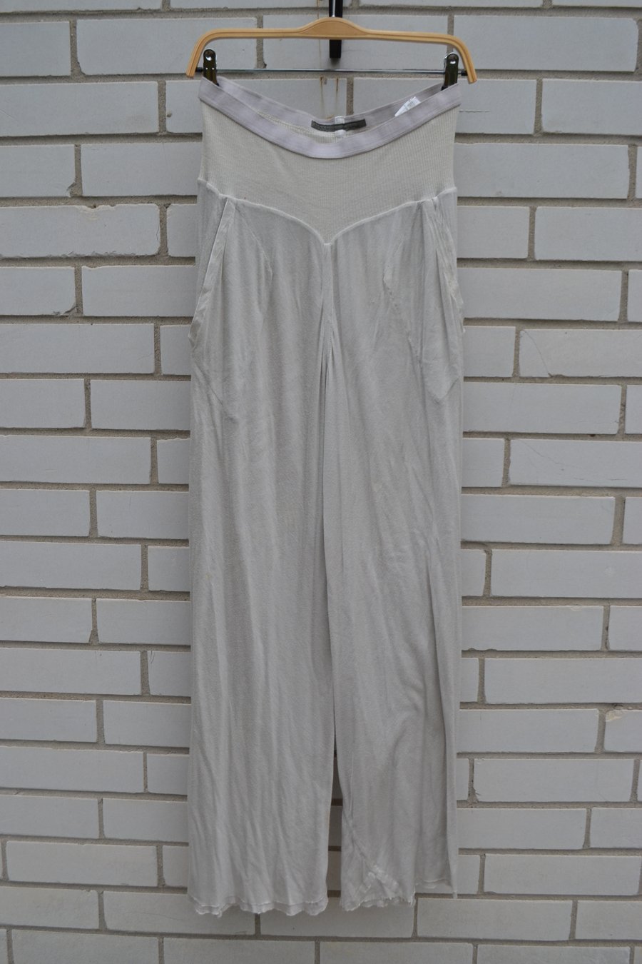 Image of Rick Owens Lilies White Long Pants