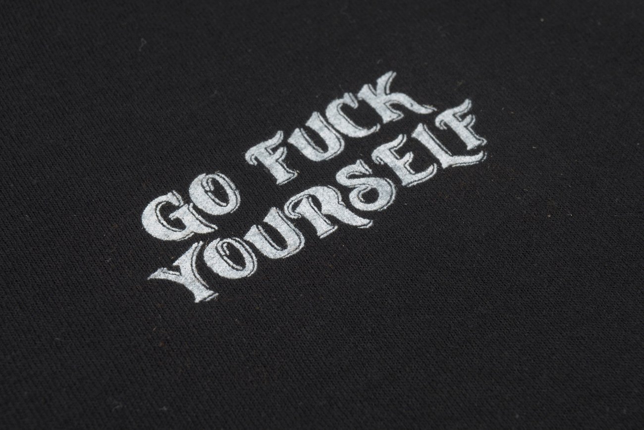 Ransom Six — Go Fuck Yourself Chest Print T-shirt