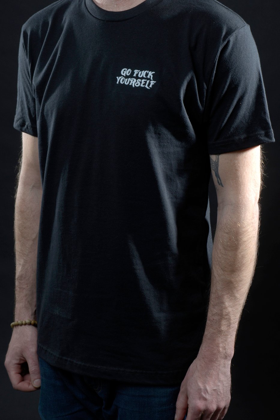 Ransom Six — Go Fuck Yourself Chest Print T-shirt