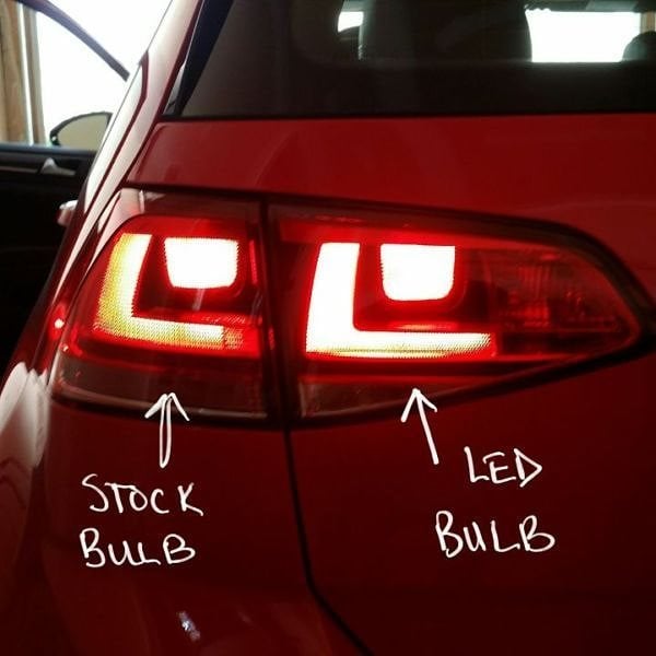 LED Tail Lights For 2015-17 Volkswagen VW Golf 7 MK7 GTI Sequential Turn  Signal