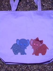 Image of "Elephant Love" Tote
