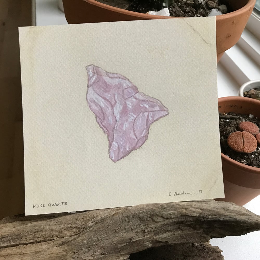 Image of Rose Quartz Print by E Henderson - All proceeds support trans people of color in NC