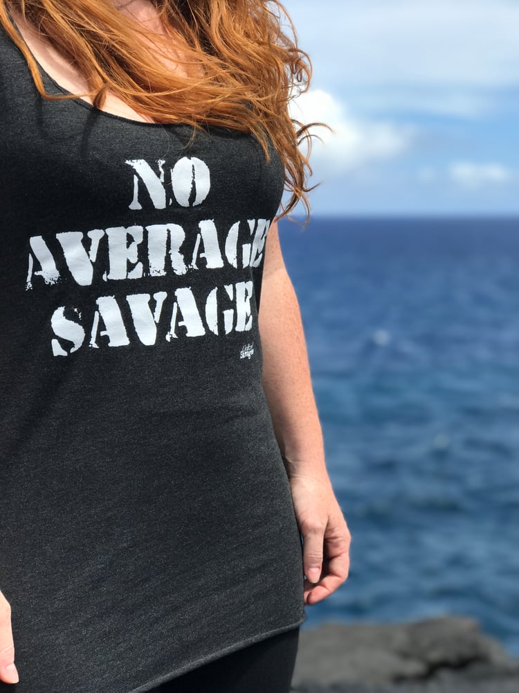 Image of No Average Savage Women's Racerback Tank