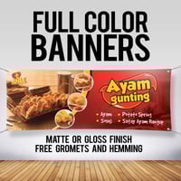 FULL COLOR BANNERS