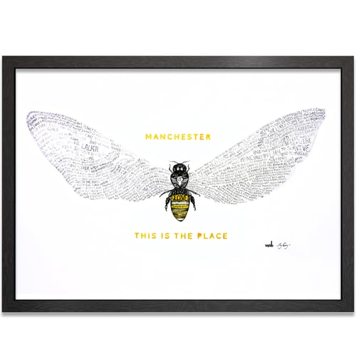 Image of Bee Love | This is the Place | Print