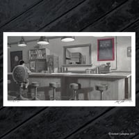Image 1 of The Noir Burger - Artist Proof Print