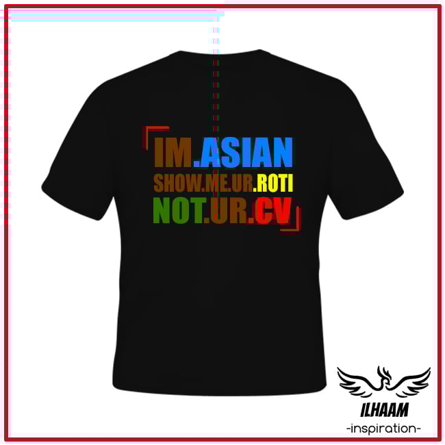 Image of "Im Asian" Funny Tee - Unisex