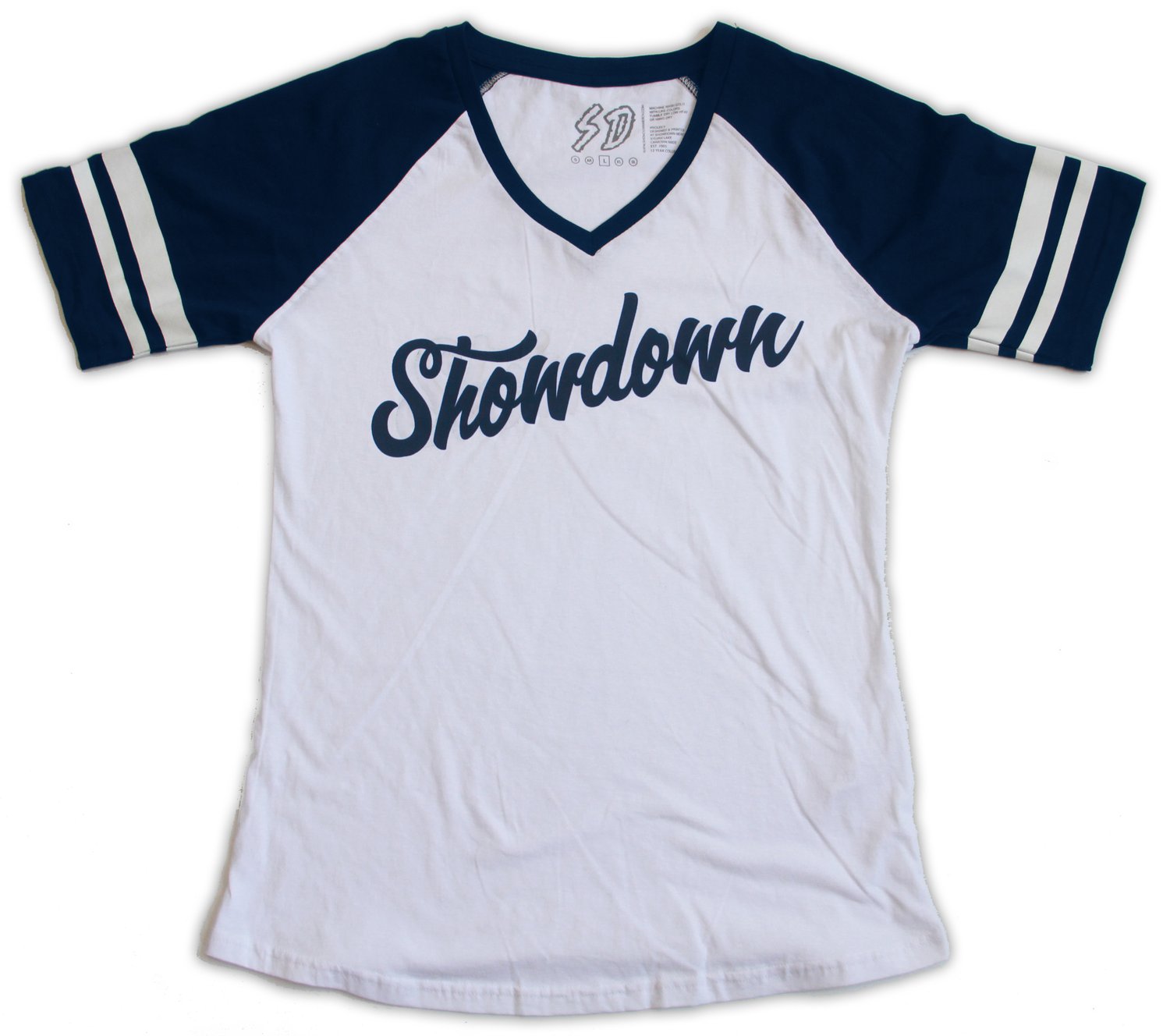Image of Womens Stripe -White/Navy