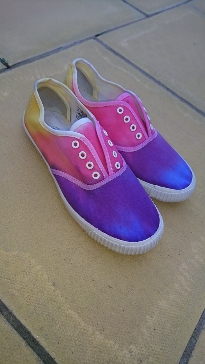 Image of Tie-dye Shoes