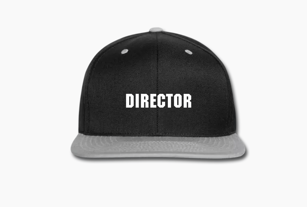 Image of Directors Snapback (Black)