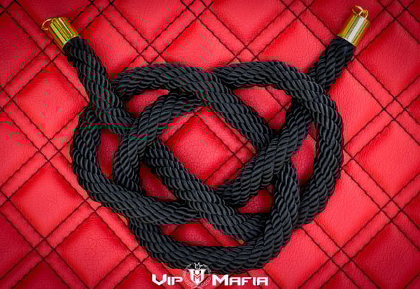 Image of XL Kintsuna knot (black)