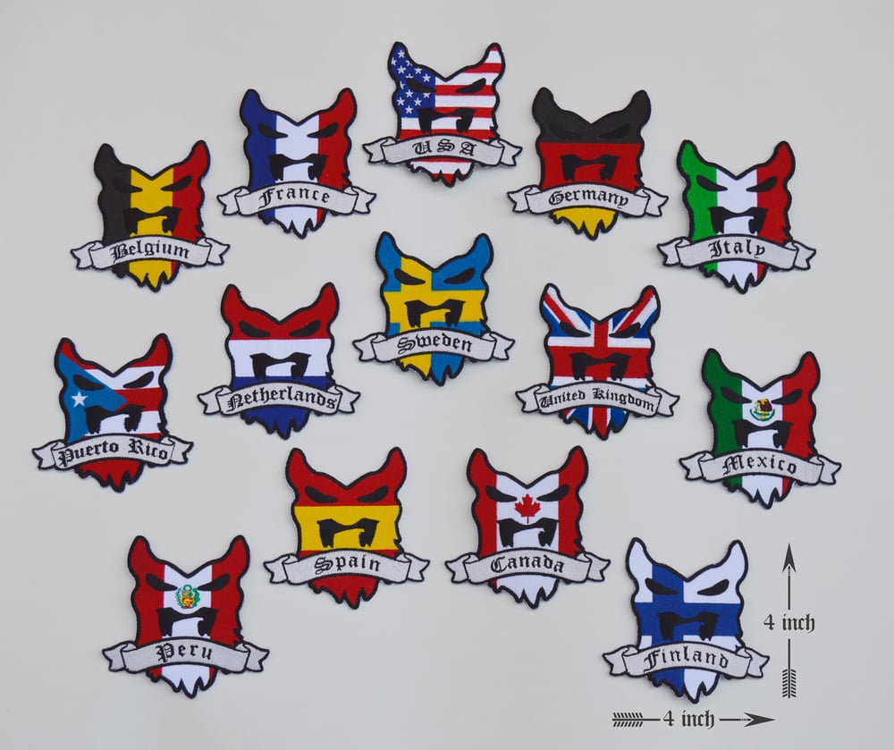 Image of " BV NATIONS " Collectible Patch