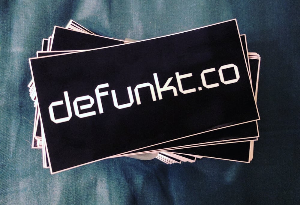 Image of DEFUNKT Sticker