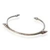 Oxidised open twig bangle 40% off