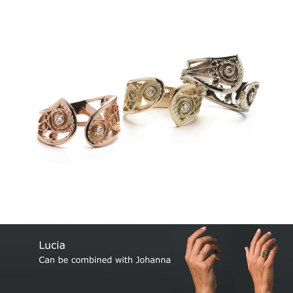 Image of Lucia (2014) ~ Filigree rings