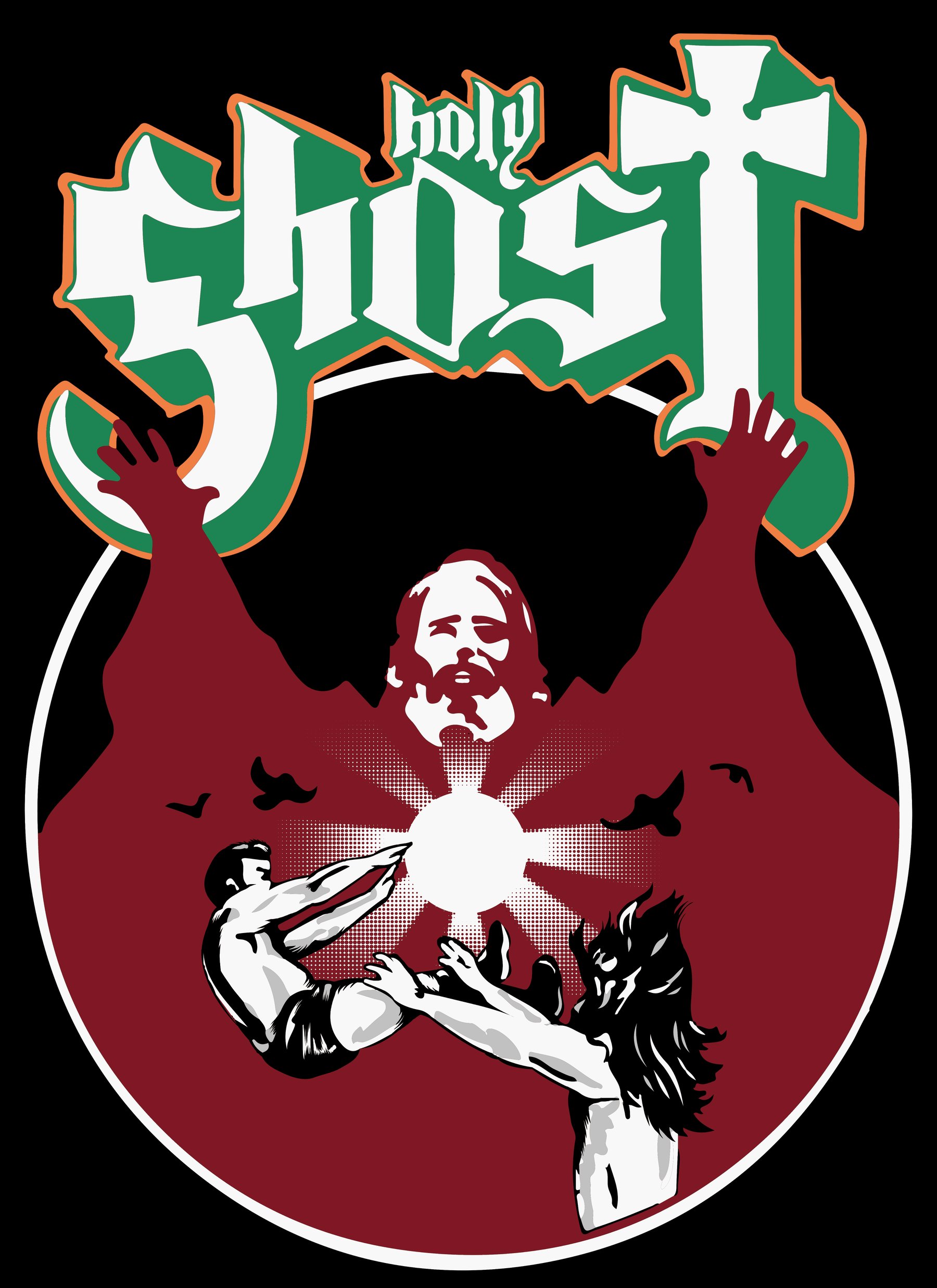 'Holy Ghost' T - shirt | TheBillEaver