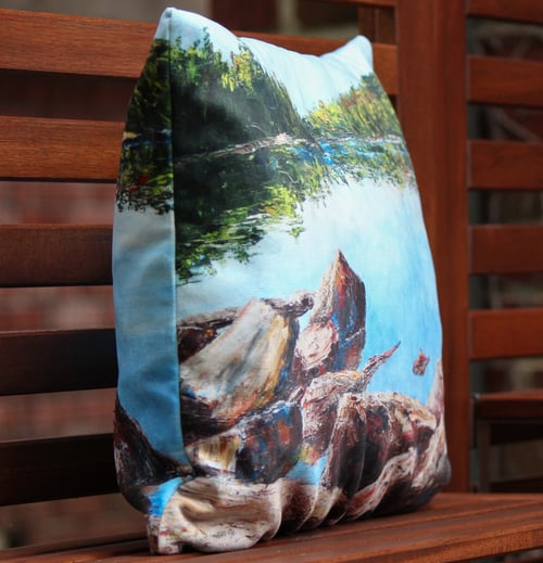 Image of - On The Rocks Pillow -