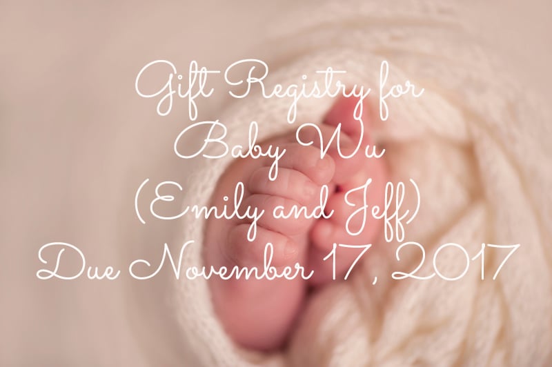 Image of Gift Registry for Baby Wu