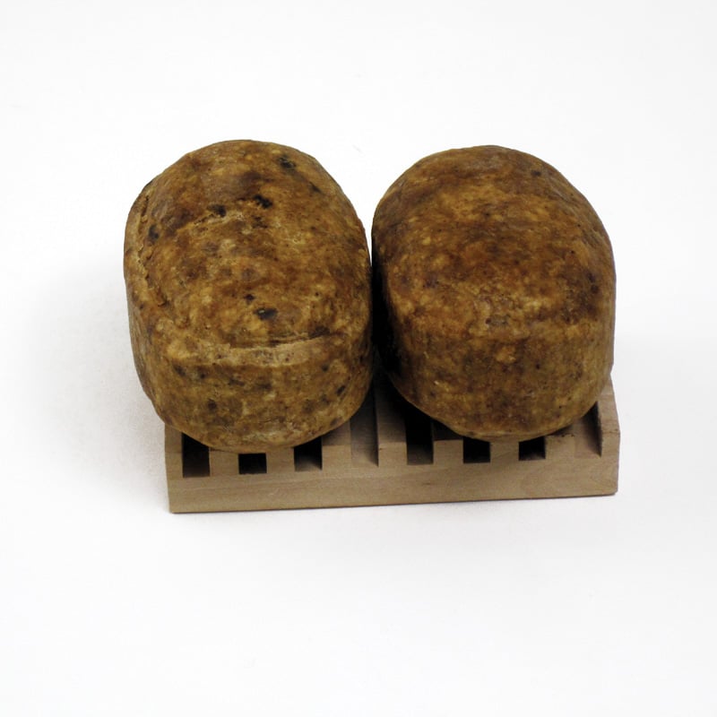 Image of Raw Natural Black Soap Bars 2 pk. 