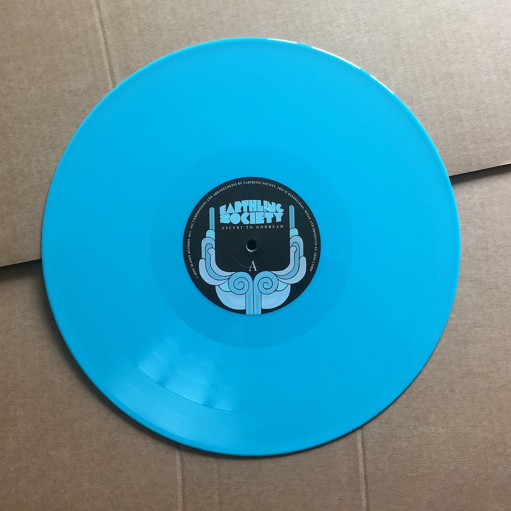 EARTHLING SOCIETY 'Ascent To Godhead' Blue Vinyl LP