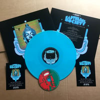 Image 3 of EARTHLING SOCIETY 'Ascent To Godhead' Blue Vinyl LP & Bonus CD