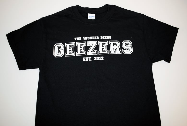 Image of The Wonder Beers "Geezers" - Black