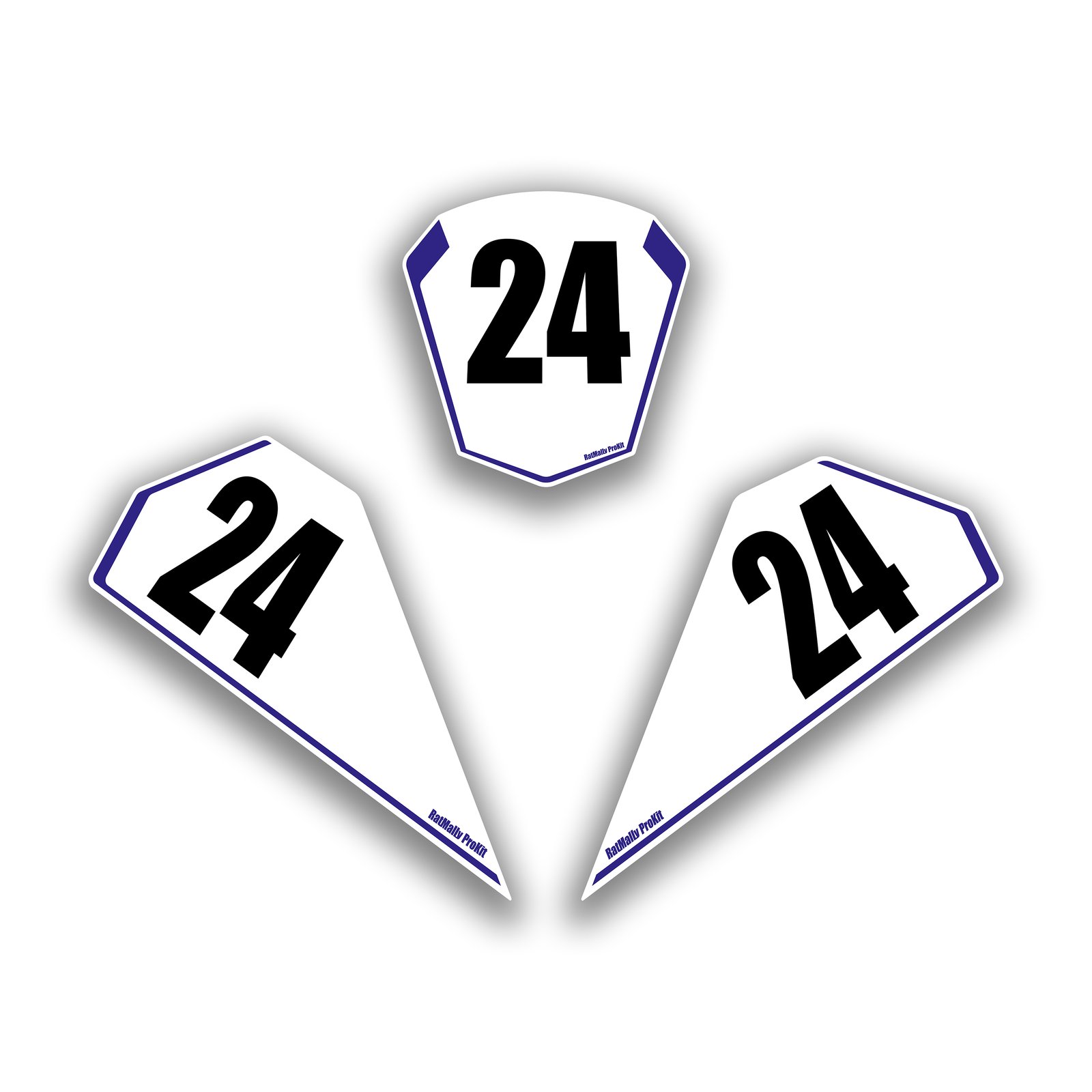 Race Number Boards To Fit Yamaha R1 15 R6 17 Ratmally Race Graphics