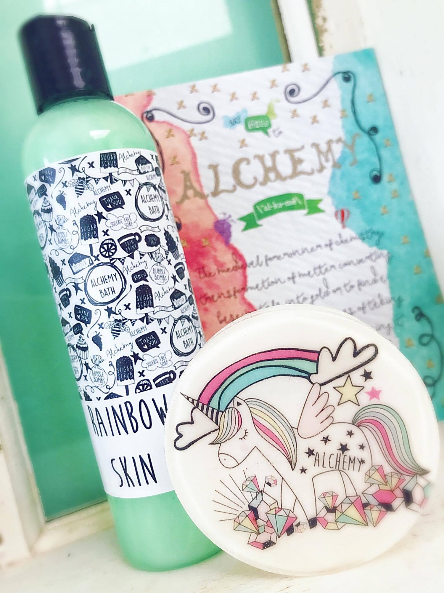 Image of Rainbow Rock Duo Milk Bath & Alchemy Impressions Soap™