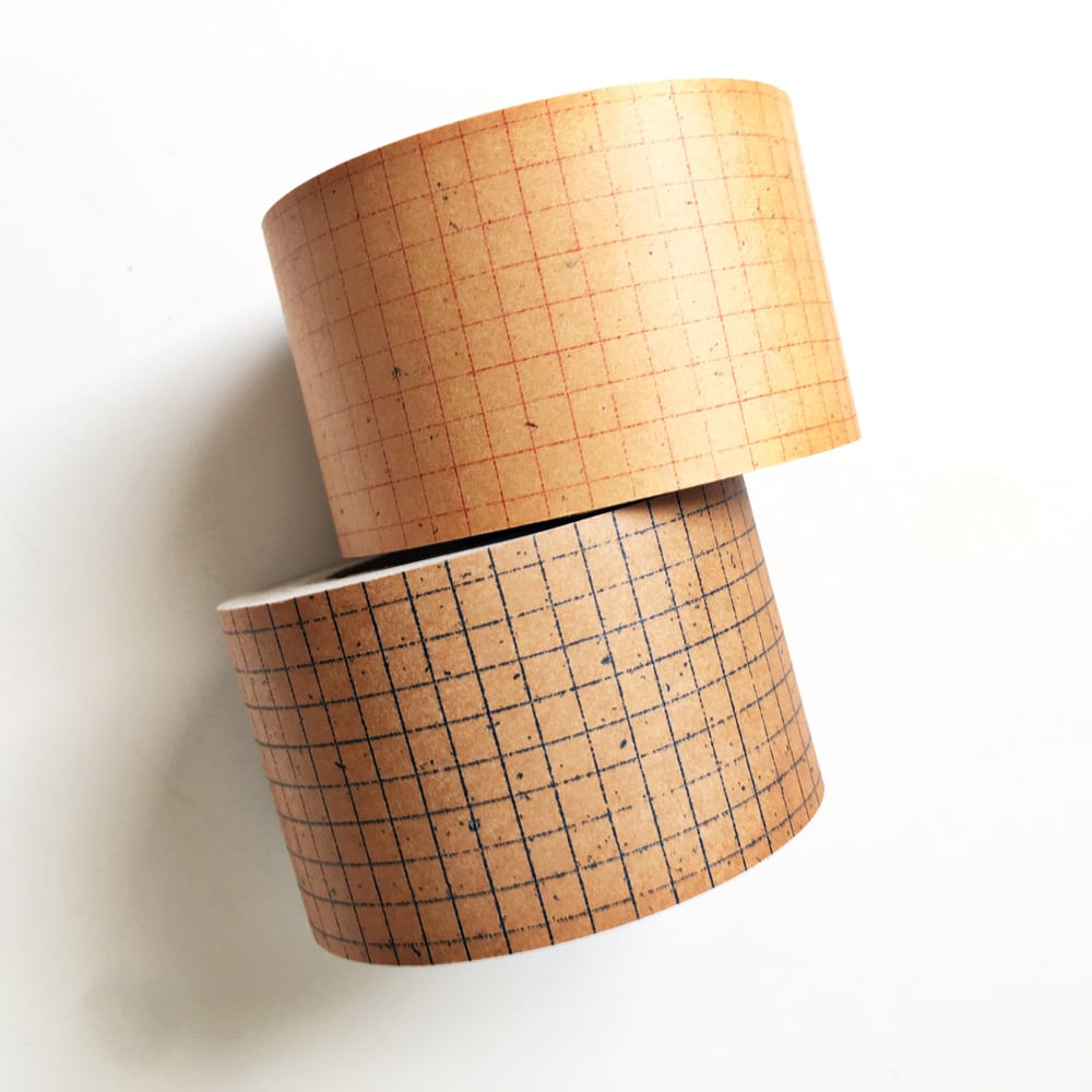 classiky-grid-kraft-paper-tape-45mm-my-documented-life