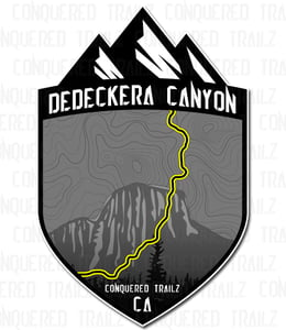 Image of "Dedeckera Canyon" Trail Badge
