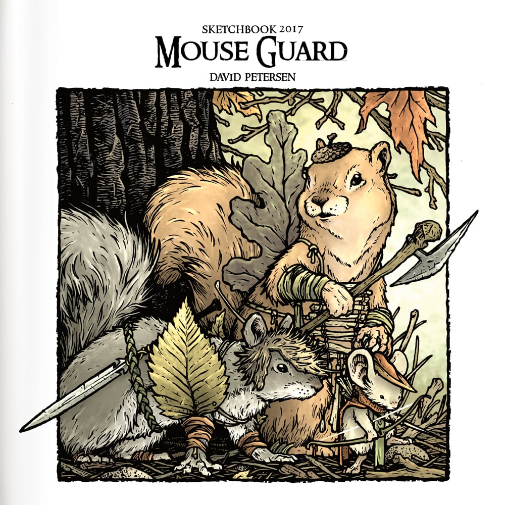 2017 Mouse Guard Sketchbook | Mouse Guard