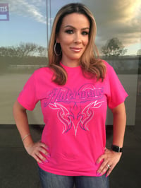 Image 2 of Hatermade Pink or Black Ladies T-Shirt