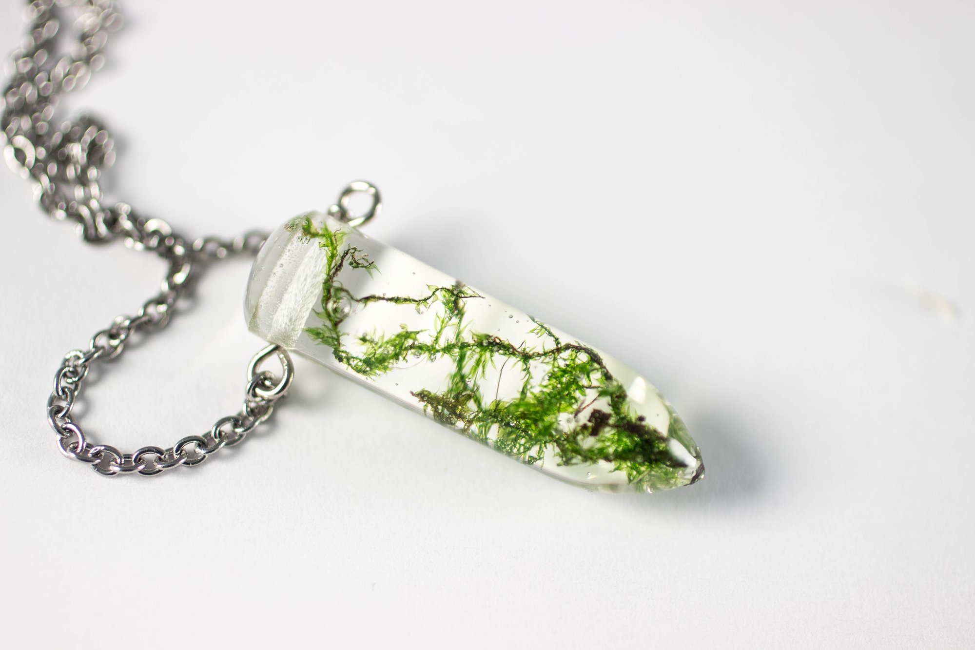 Moss of the Woods — Moss Specimen Necklace