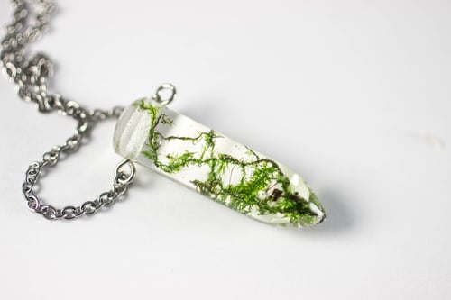 Image of Moss Specimen Necklace