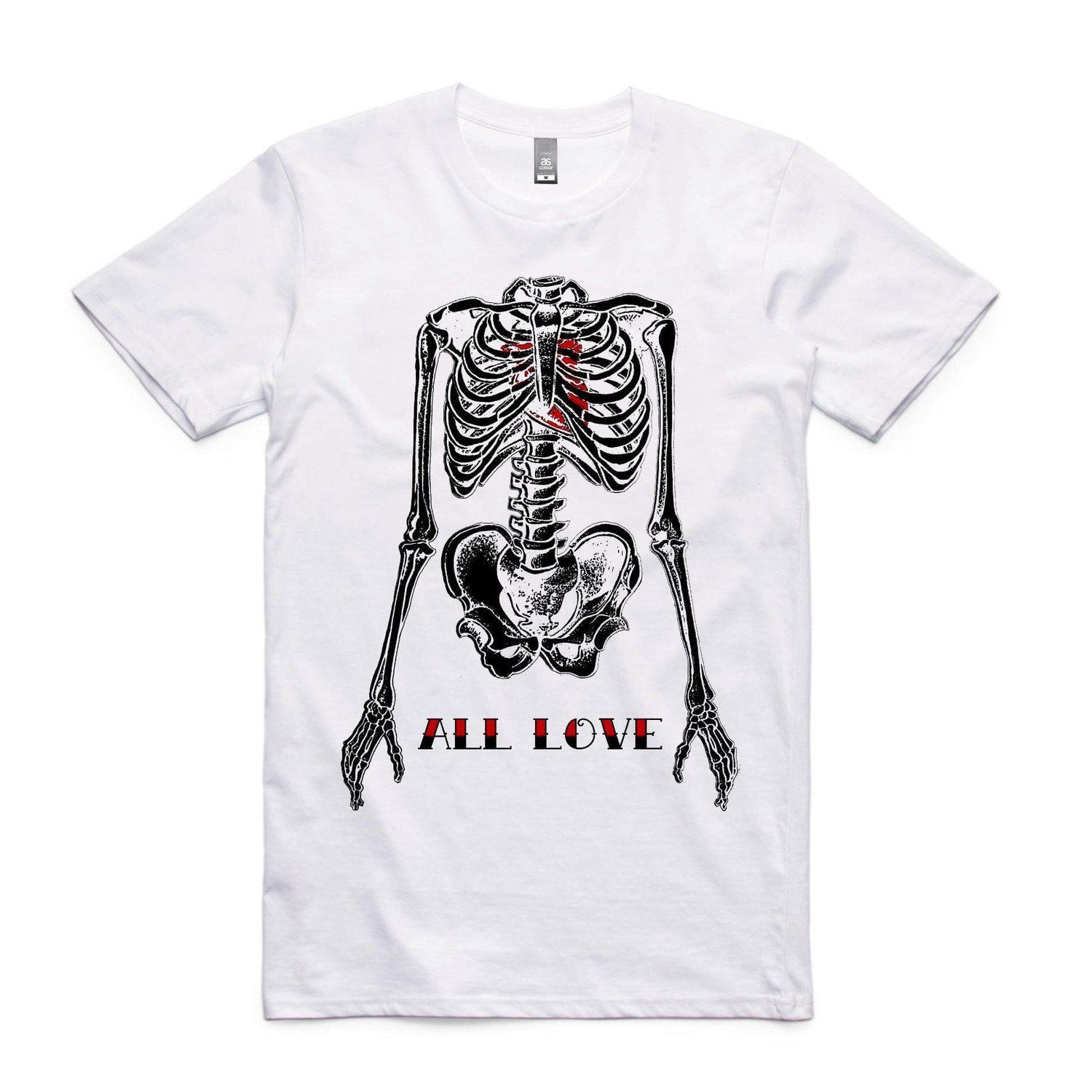 Image of All Love (white shirt)