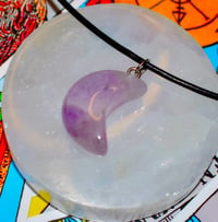 Image 1 of Amethyst Moon Necklace