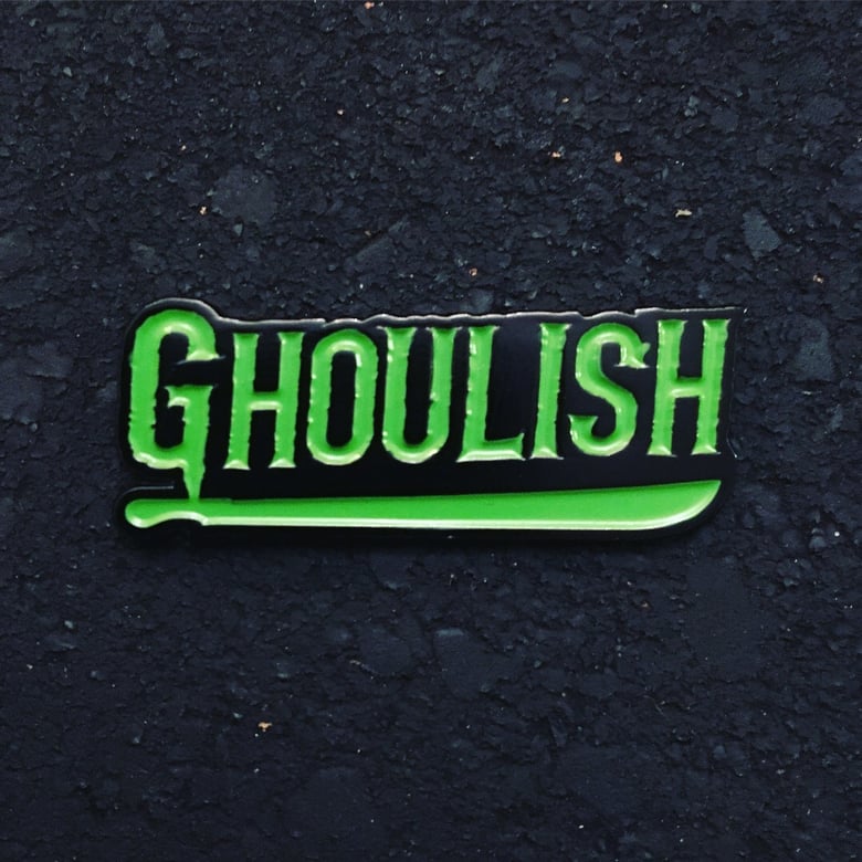 Image of Ghoulish logo pin
