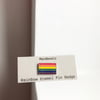 Rainbow enamel pin badge 