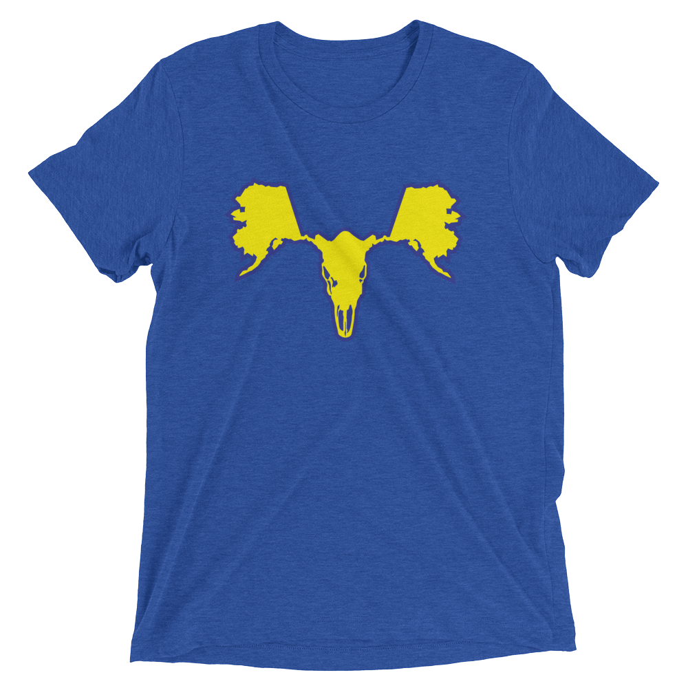 Image of Men’s Alaskull Moose - Blue/Yellow