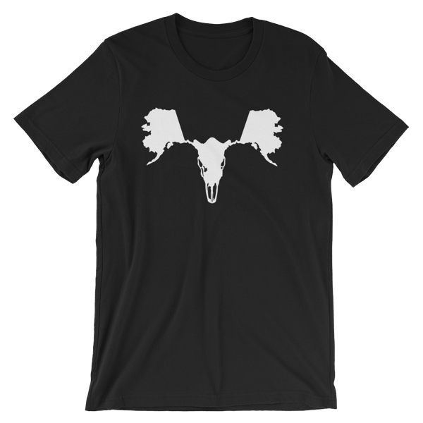 Image of Men's AK Moose Skull - Black