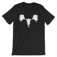 Image 1 of Men's AK Moose Skull - Black