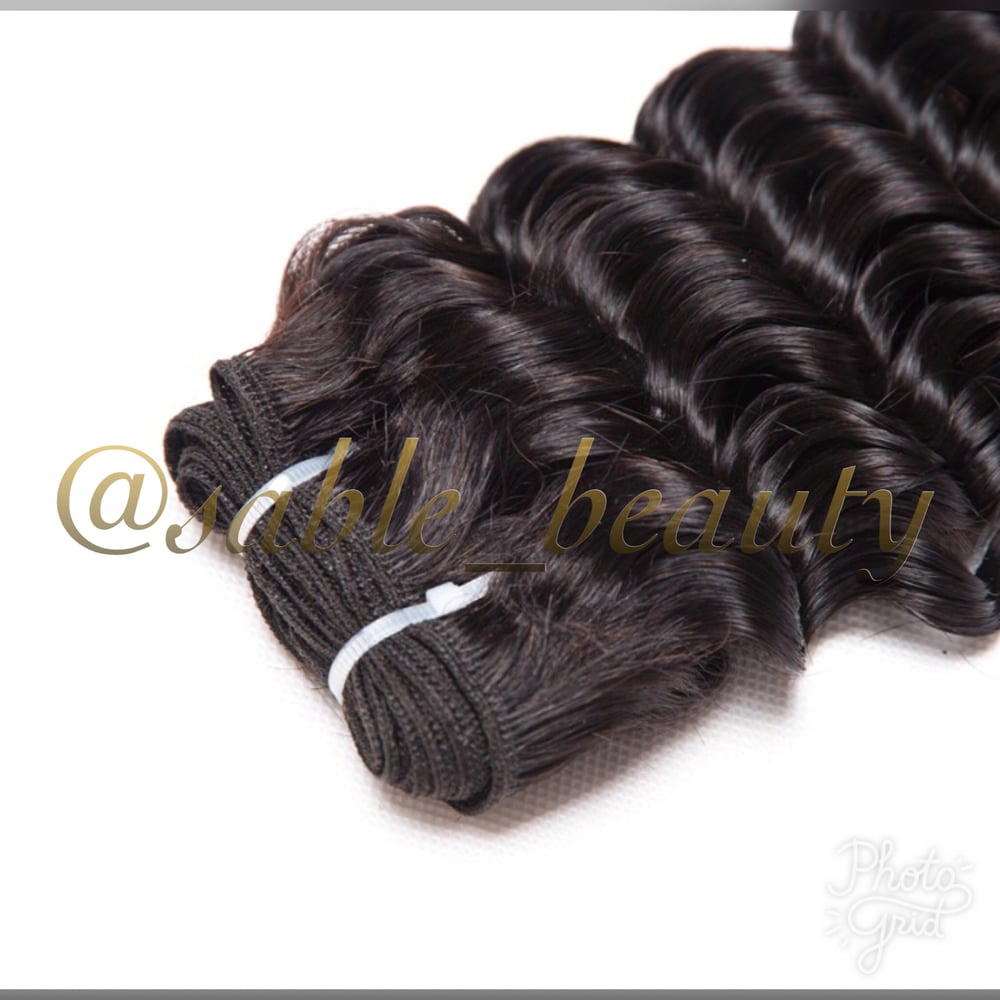 Image of Virgin Brazilian Deep Wave 100% Human HOLIDAY SALE
