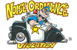 Image of Noise Ordinance Violation!