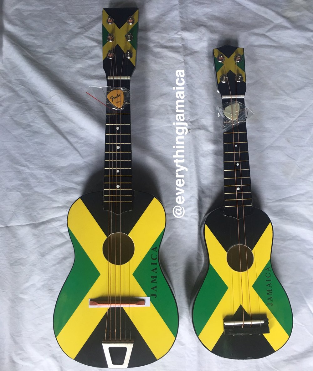Jamaica Flag Guitar 